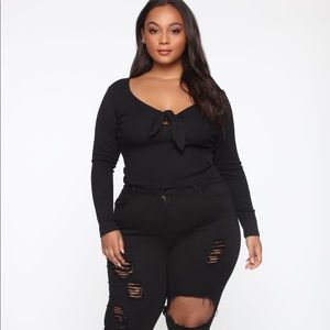Fashion Nova: Take A Bow Top